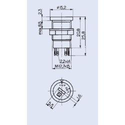 Missileworks 2-Pole Rotary Switch