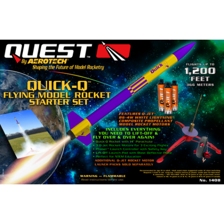 Quick-Q Model Rocket Launch Set