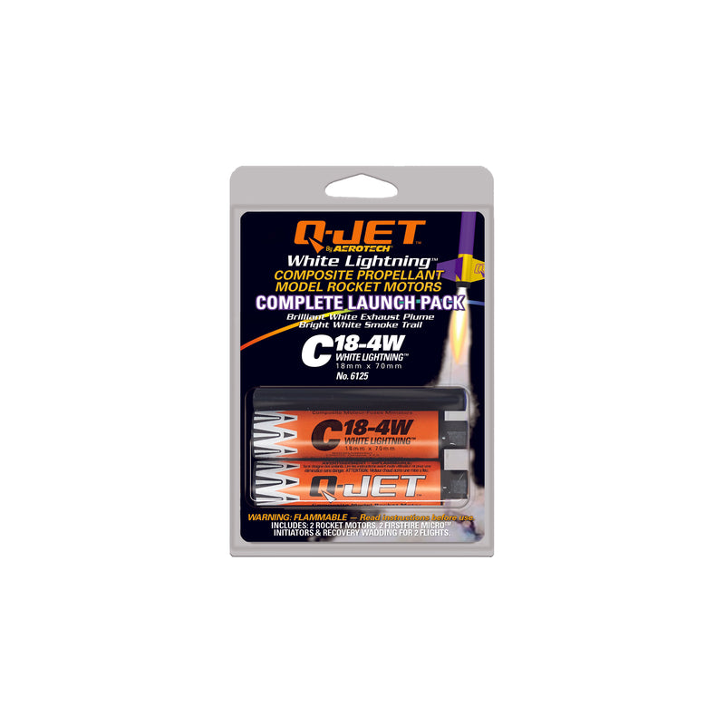 Quest Q-Jet™ C18-4W White Lightning Complete 2-Motor Launch Pack - Q6125