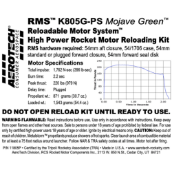AeroTech K805G-PS RMS-54/1706 Reload Kit (1 Pack) - 11805P