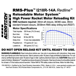 AeroTech I218R-14A RMS-38/360 Reload Kit (1 Pack) - 0921814