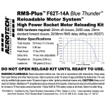 AeroTech F62T-14A RMS-29/60 Reload Kit (1 Pack) - 066214